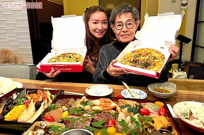 加藤茶・綾菜夫妻、紅白では復活した氷川きよしを応援 正月は鈴木奈々家族と仲良く購入したおせちを堪能